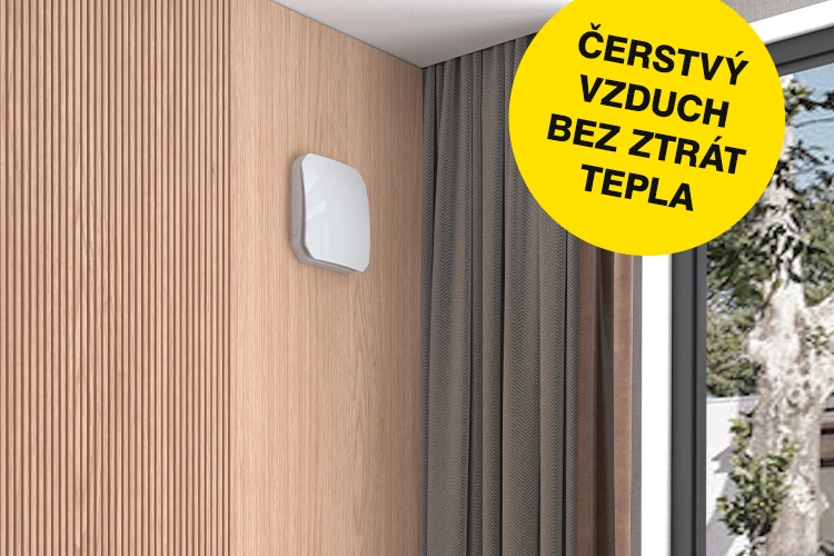 Lokální větrací jednotky s rekuperací tepla