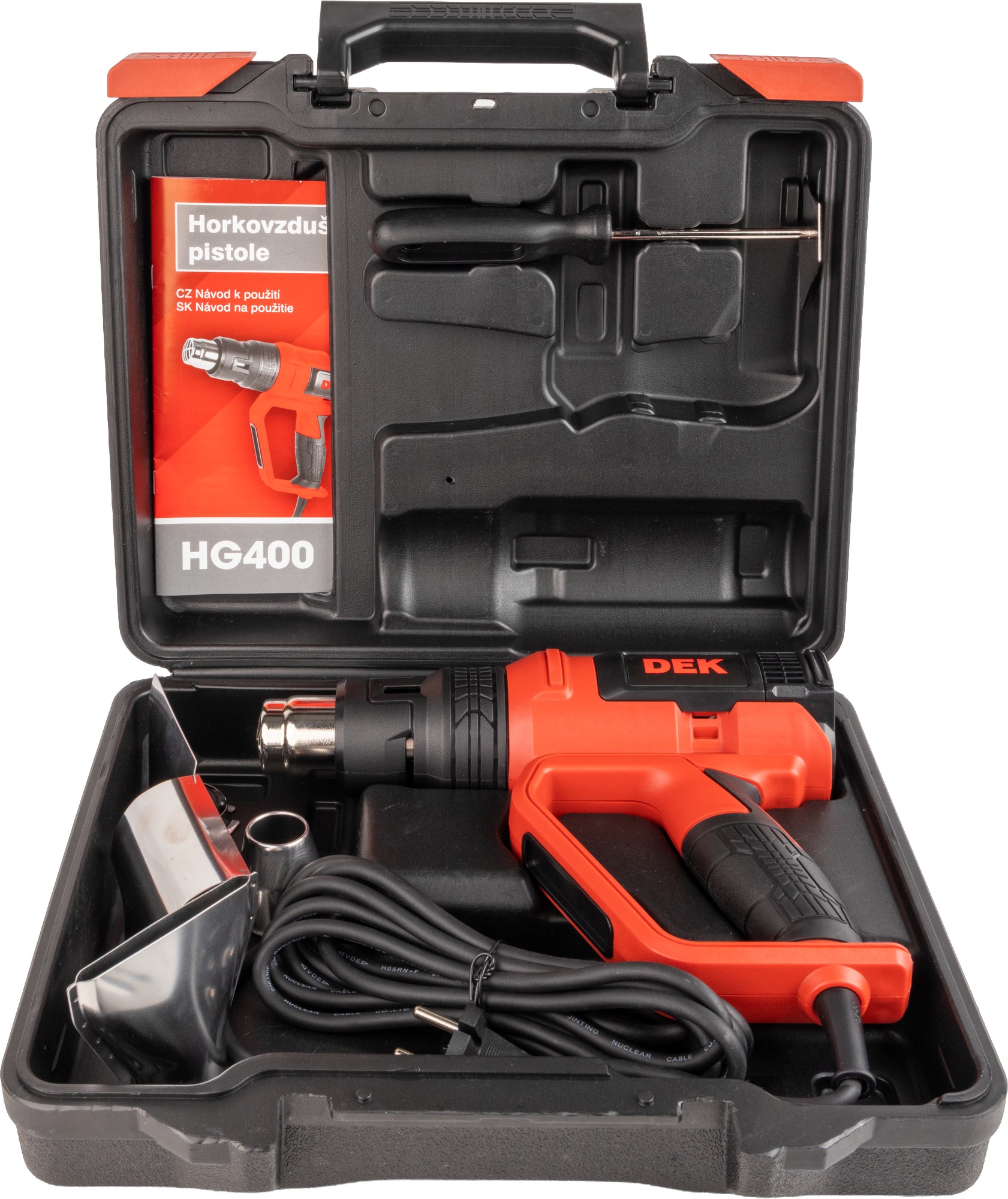 Pistole horkovzdušná DEK HG400_5