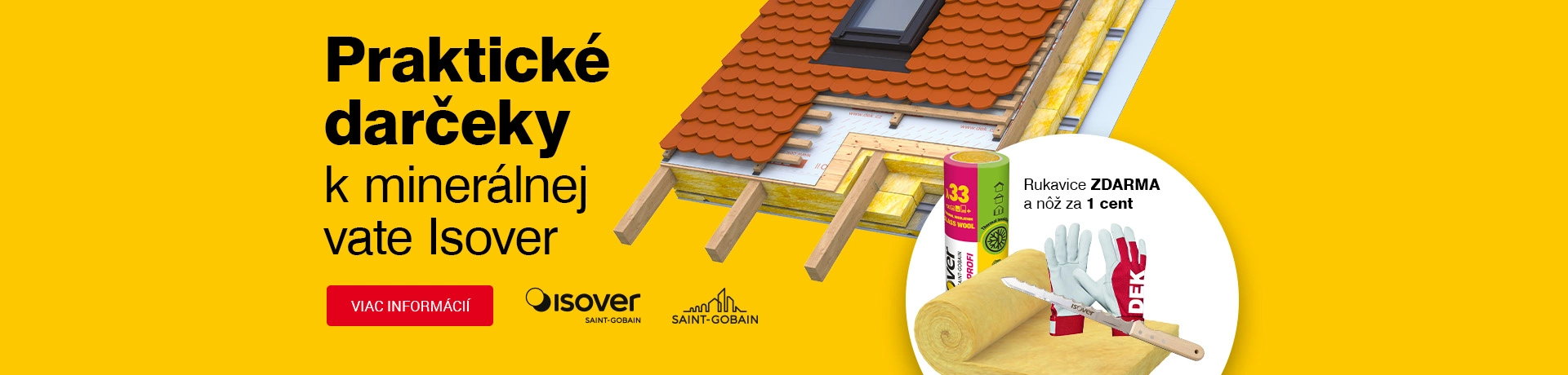 ISOVER - praktické darčeky