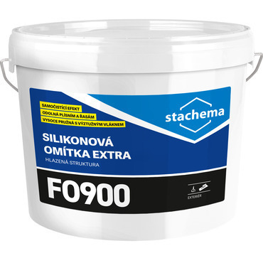 FO900 Silikonová omítka EXTRA báze A 1,5 mm 25 kg