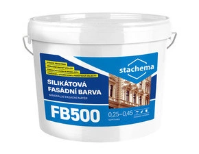 FB500 Silikátová fasádní barva báze C 3,4 kg