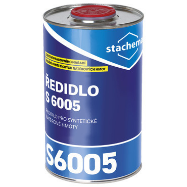 S6005 Ředidlo pro syntetické nátěrové hmoty 1 l