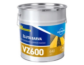 VZ600 Žlutá barva pro vodorovné dopravní značení žlutá 35 kg