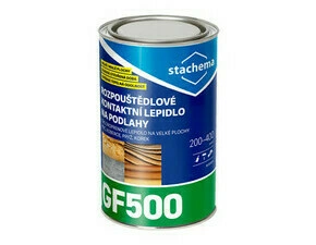 GF500 Rozpouštědlové kontaktní lepidlo na podlahy 5 l