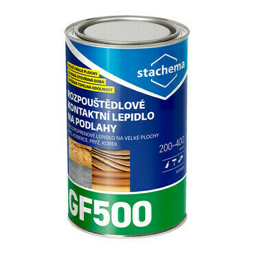 GF500 Rozpouštědlové kontaktní lepidlo na podlahy 5 l