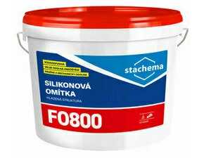 FO800 Silikonová omítka báze A 0,5 mm 25 kg