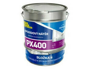 PX400 Epoxidový zátěžový silnovrstvý nátěr RAL 7035 (světle šedá) 5 kg