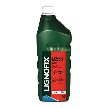 LG550 / Lignofix Super bezbarvý 0,5 kg