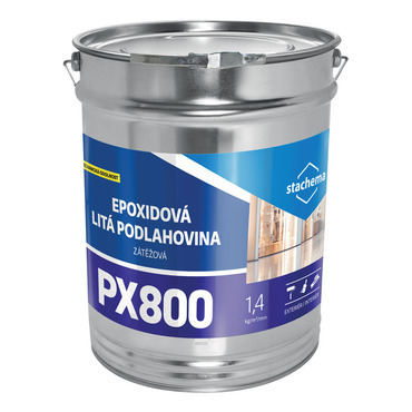 PX800 Epoxidová zátěžová litá podlahovina RAL 5015 26 kg