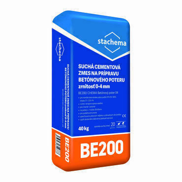 BE200 Betónový poter so zrnitosťou 0–4 mm 40 kg