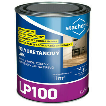 LP100 Jednozložkový polyuretánový lak matný 0,75 l
