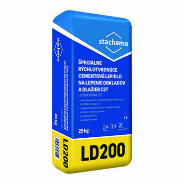 LD200 Cementové lepidlo na obklady a dlažby C2T