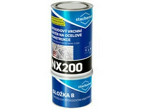 NX200 Epoxidový vrchný náter na oceľové konštrukcie matný 10 kg
