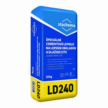 LD240 Cementové lepidlo na obklady a dlažby C2TE 25 kg
