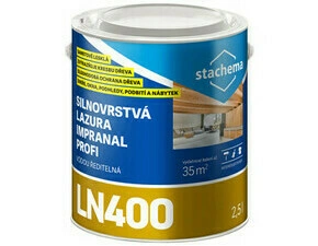 LN400 IMPRANAL PROFI bezfarebný s UV 2,5 l