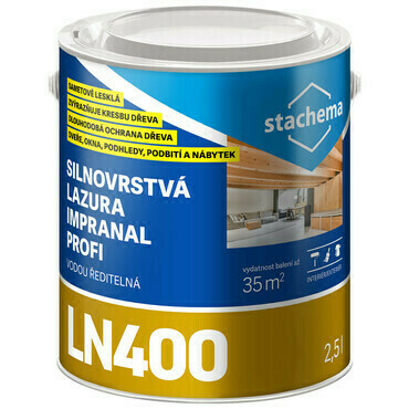 LN400 IMPRANAL PROFI bezfarebný s UV 2,5 l