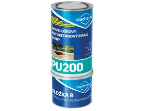 PU200 Matný polyuretánový vrchný email 1,18 kg