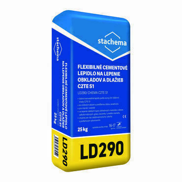 LD290 Flexibilné cementové lepidlo na obklady a dlažby C2TE S1 25 kg