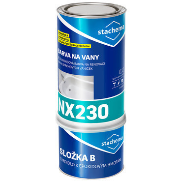 NX230 Farba na vane biela 1,4 kg