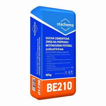 BE210 Betónový poter so zrnitosťou 0–8 mm 40 kg