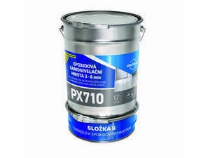 PX710 Epoxidová samonivelačná hmota 3–6 mm RAL 7035 (svetlo šedá) 20 kg