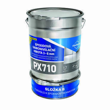 PX710 Epoxidová samonivelačná hmota 3–6 mm šedá 10 kg