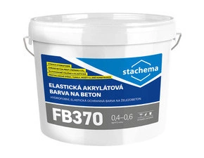 FB370 Elastická akrylátová farba na betón báza A 11 kg