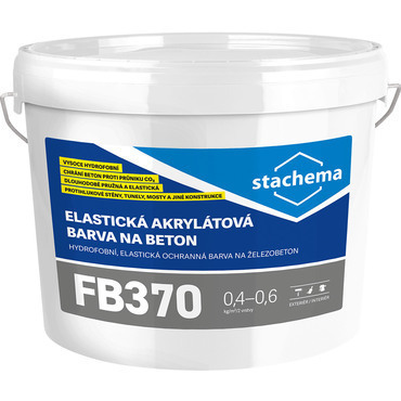 FB370 Elastická akrylátová farba na betón báza A 11 kg