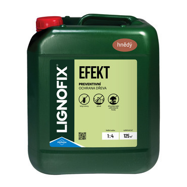 Lignofix Efekt hnedý 5 kg