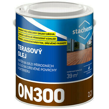 ON300 Terasový olej antik šedý 2,2 l