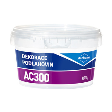AC300 Dekorácia podlahovín čierna 100 g