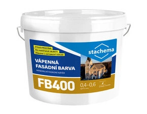 FB400 Vápenná fasádna farba 10 kg